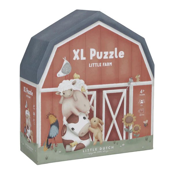 Little Dutch Floor Puzzle - Little Farm by Little Dutch - Learning Bugs UK