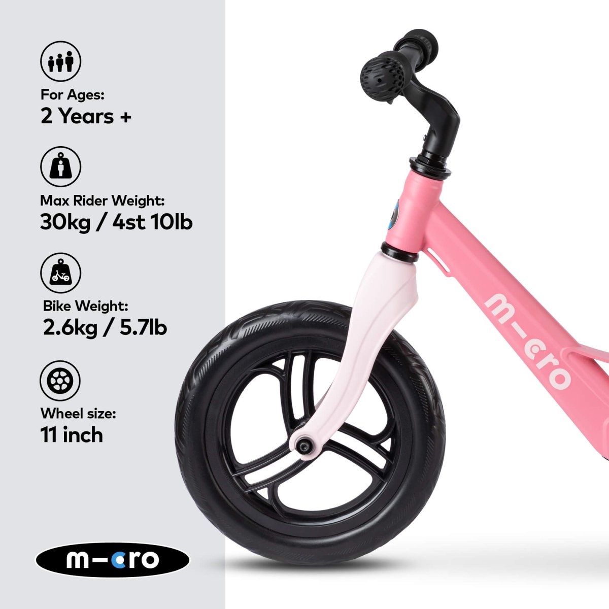 Micro Balance Bike – for children, available at Learning Bugs UK