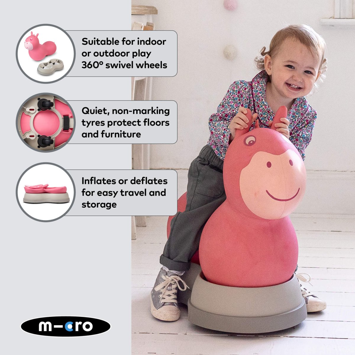 Micro Air Hopper V2 – for children, available at Learning Bugs UK