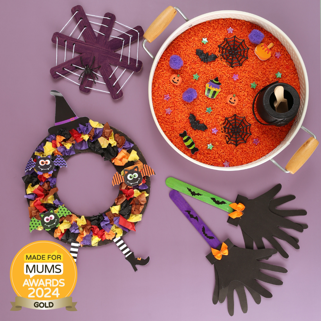 Halloween Activity Kit – Spooky Sensory Craft Box for Kids