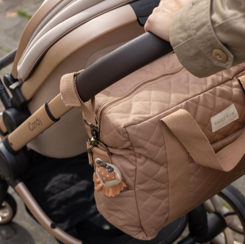 Baby Changing Bag - Latte – Changing Bags & Travel Changing Mats for children, available at Learning Bugs UK