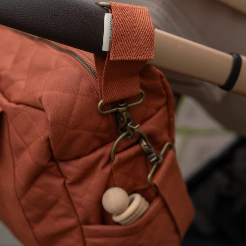 Baby Changing Bag - Cinnamon – Changing Bags & Travel Changing Mats for children, available at Learning Bugs UK