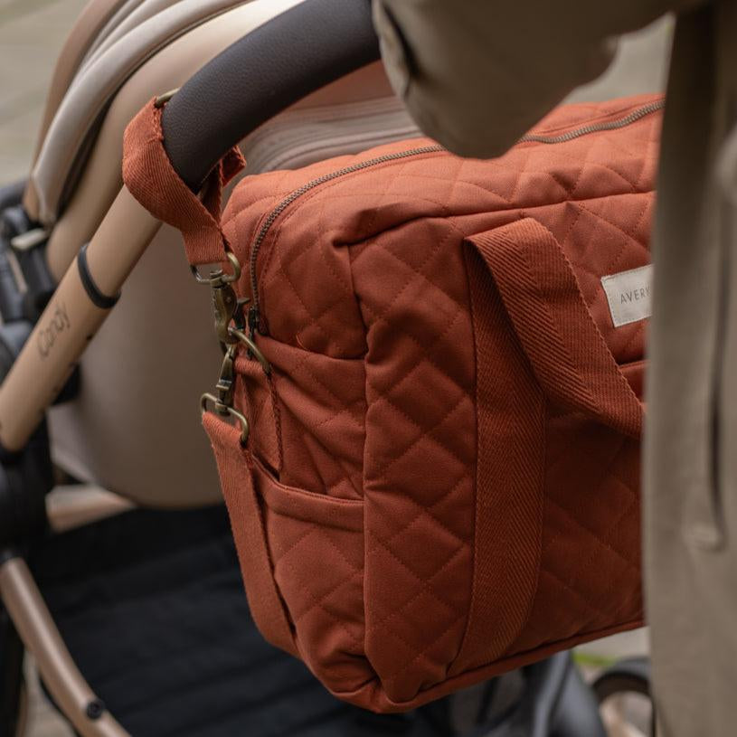 Baby Changing Bag - Cinnamon – Changing Bags & Travel Changing Mats for children, available at Learning Bugs UK