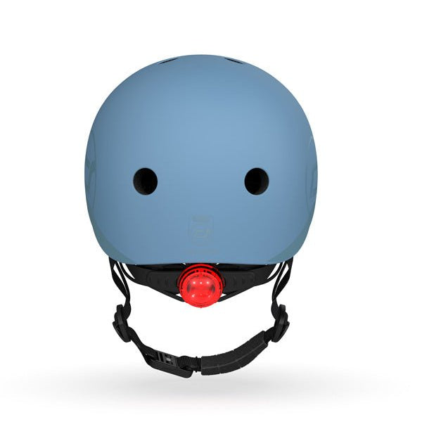 Scoot and Ride Kids Helmet with LED Safety Light - 5 colours – HELMET for children, available at Learning Bugs UK