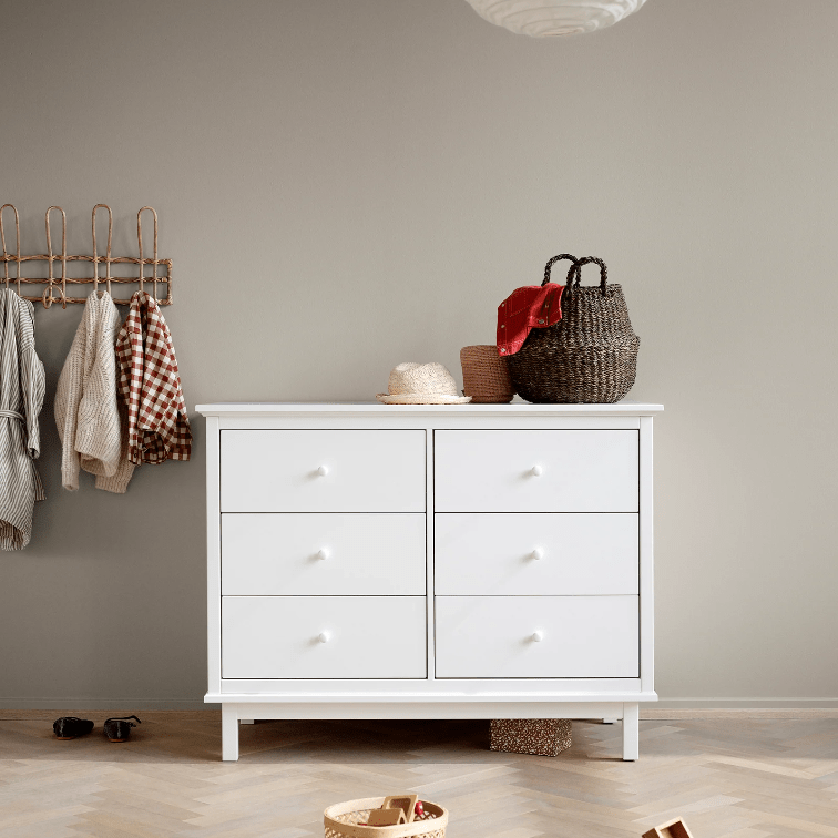 Oliver Furniture Seaside Dresser 6 Drawers – Chest of Drawers for children, available at Learning Bugs UK