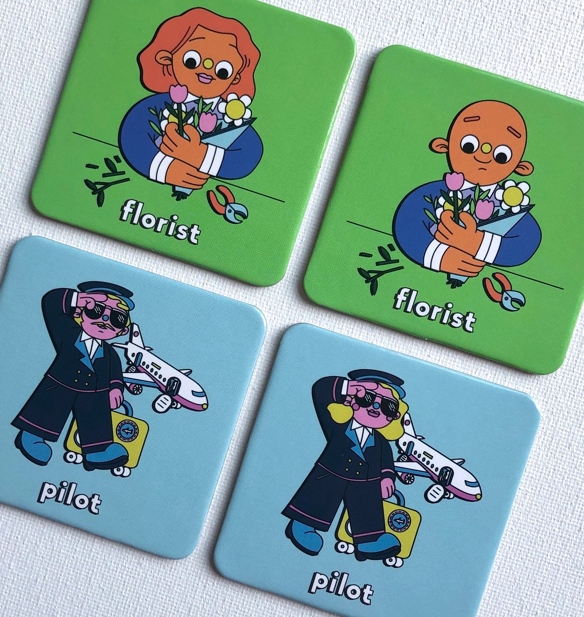 Boss Babs Mr & Miss Match - The equal pairs memory game by Boss Babs - Learning Bugs UK