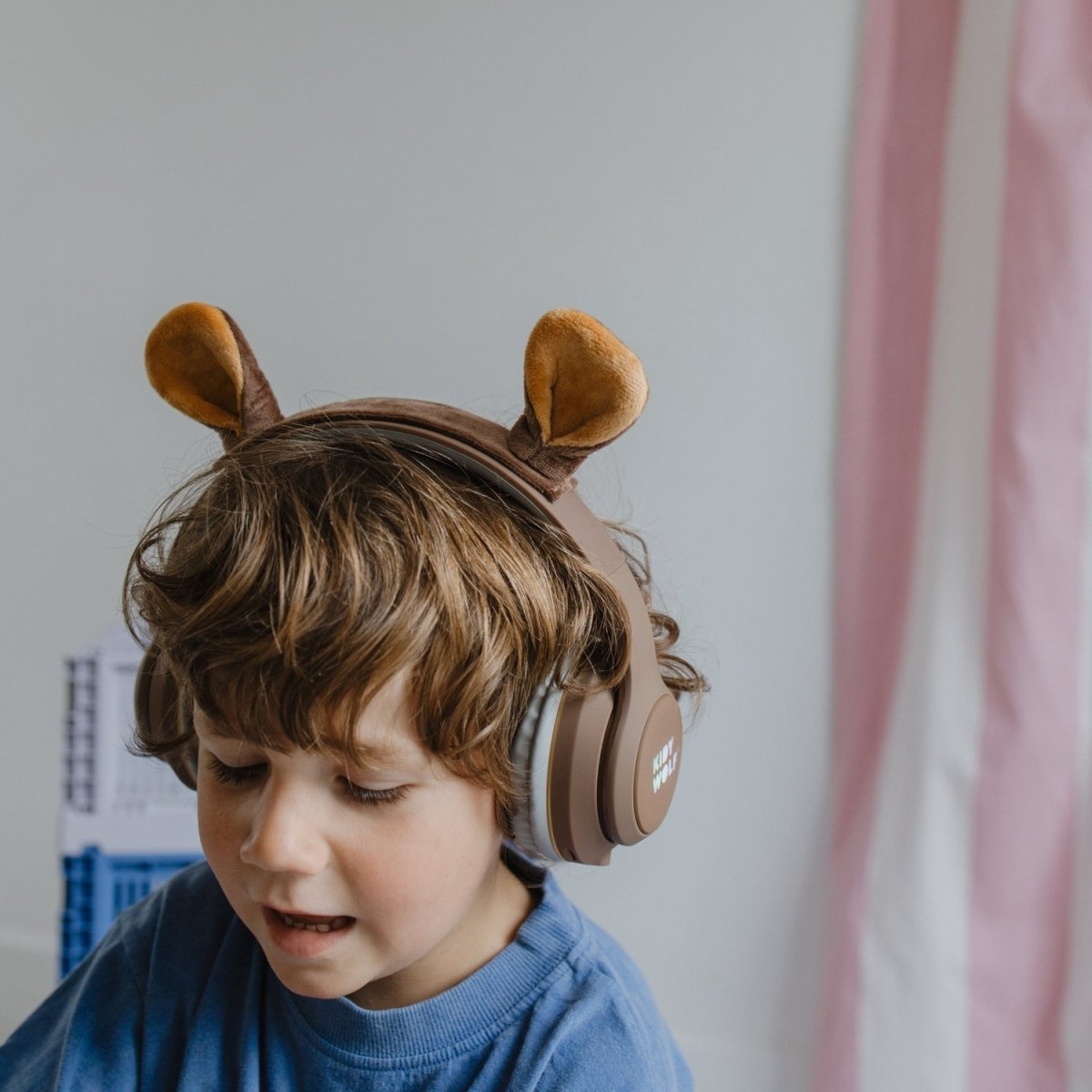 KIDYEARS Bluetooth Headphones Bear – Music & Sound for children, available at Learning Bugs UK