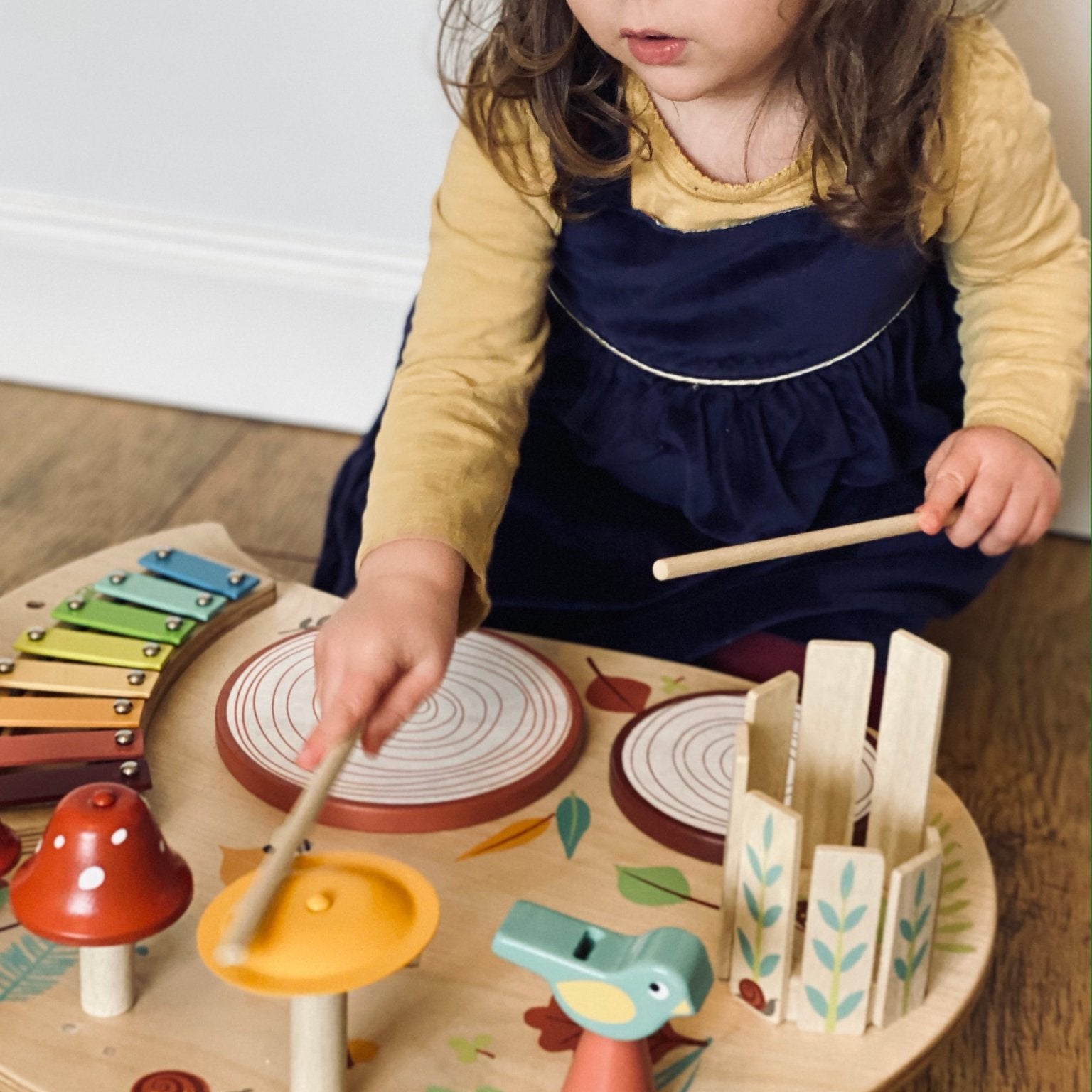Buy Music Table | Musical Busy board for kids by Learning Bugs UK