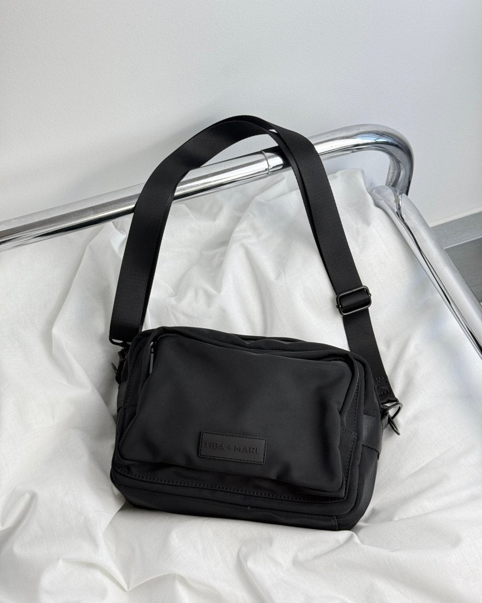 Hiro Buggy Organiser / Changing Bag Black – Compact Changing Bag for children, available at Learning Bugs UK