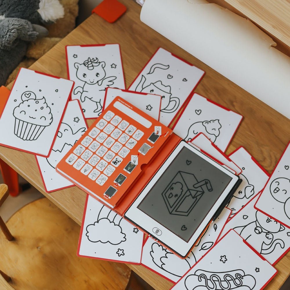 KIDYDRAW MINI LCD Drawing Tablet Kawaii – Creativity & Learning for children, available at Learning Bugs UK