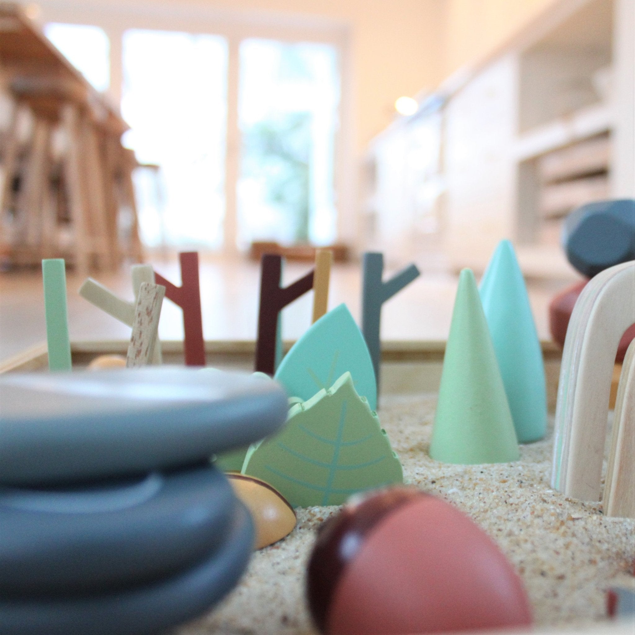 Buy My Forest Floor | Wooden open ended play set for kids by Learning Bugs UK