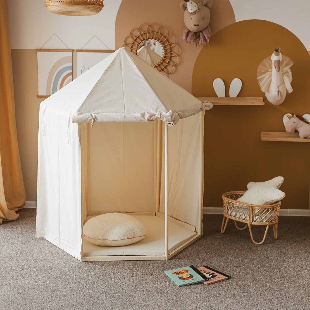 MINICAMP Indoor Playhouse Tent in Pavilion Shape – Playhouses for children, available at Learning Bugs UK