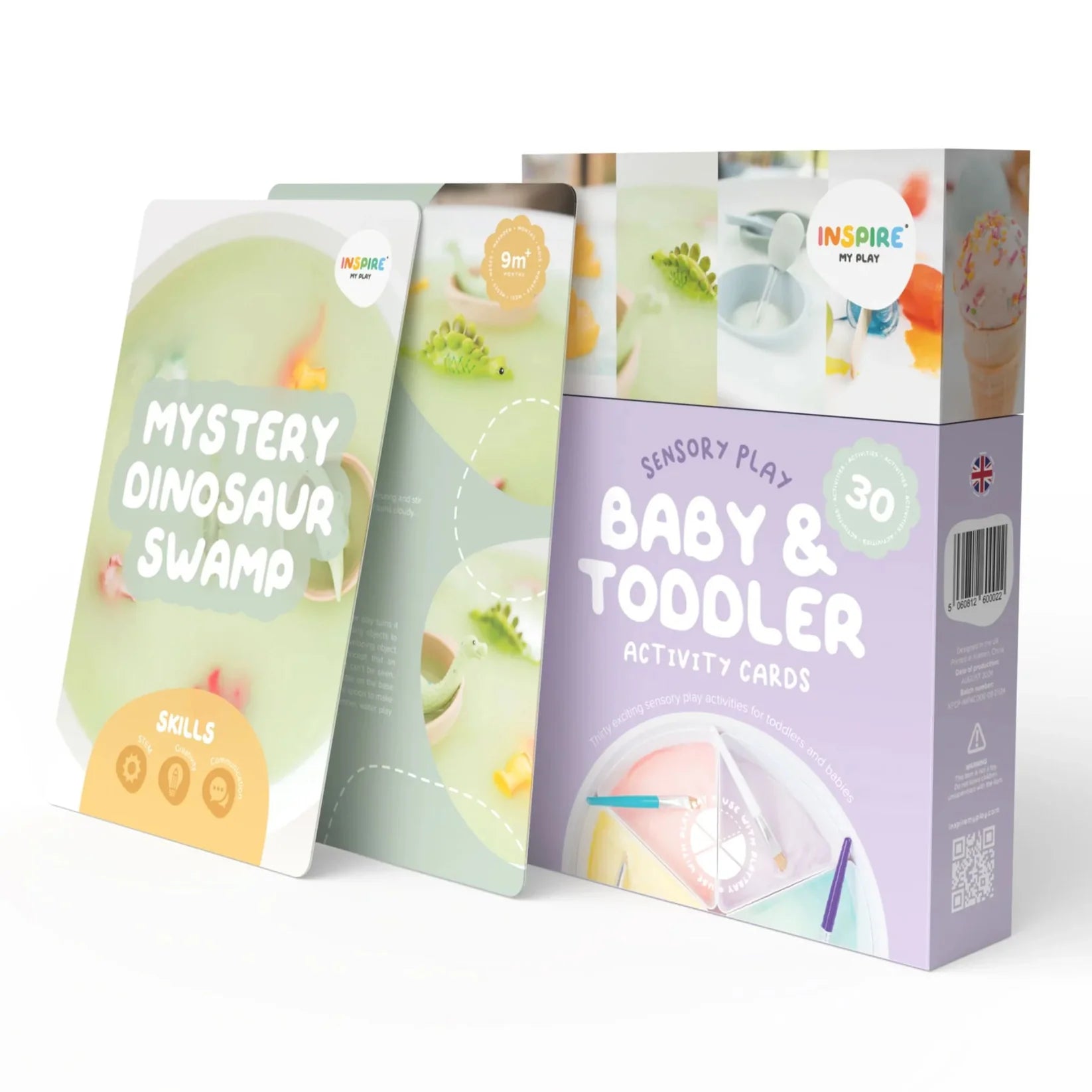 Buy Inspire My Play Baby And Toddler Sensory Play Activity Cards | for kids by Learning Bugs UK