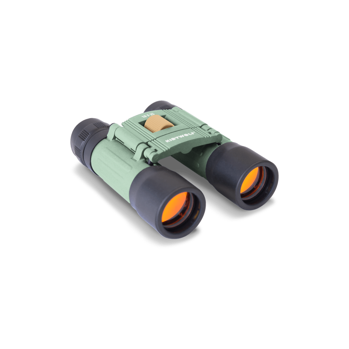 KIDYBINOCULARS Shockproof Binoculars Green – Exploration & Discovery for children, available at Learning Bugs UK
