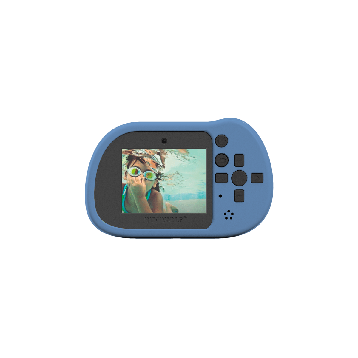 KIDYCAM PRO Waterproof and Shockproof Digital Camera Blue – Photos & Video for children, available at Learning Bugs UK