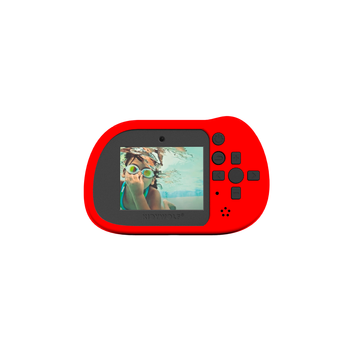 KIDYCAM PRO Waterproof and Shockproof Digital Camera Red – Photos & Video for children, available at Learning Bugs UK