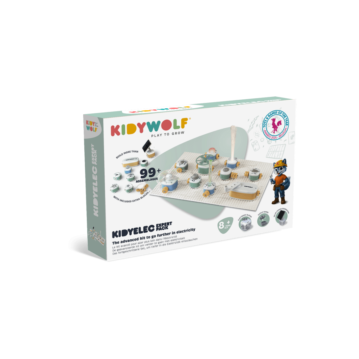 KIDYELEC My First Electrical Kit Expert Pack – Exploration & Discovery for children, available at Learning Bugs UK