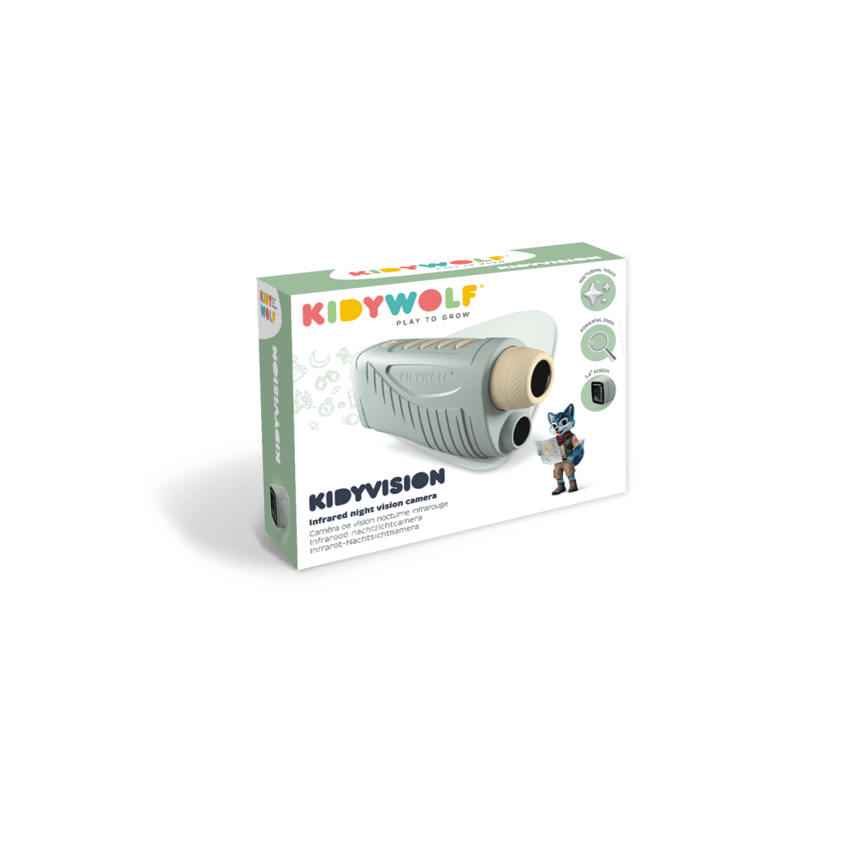 KIDYVISION Infrared Night Vision Camera – Photos & Video for children, available at Learning Bugs UK