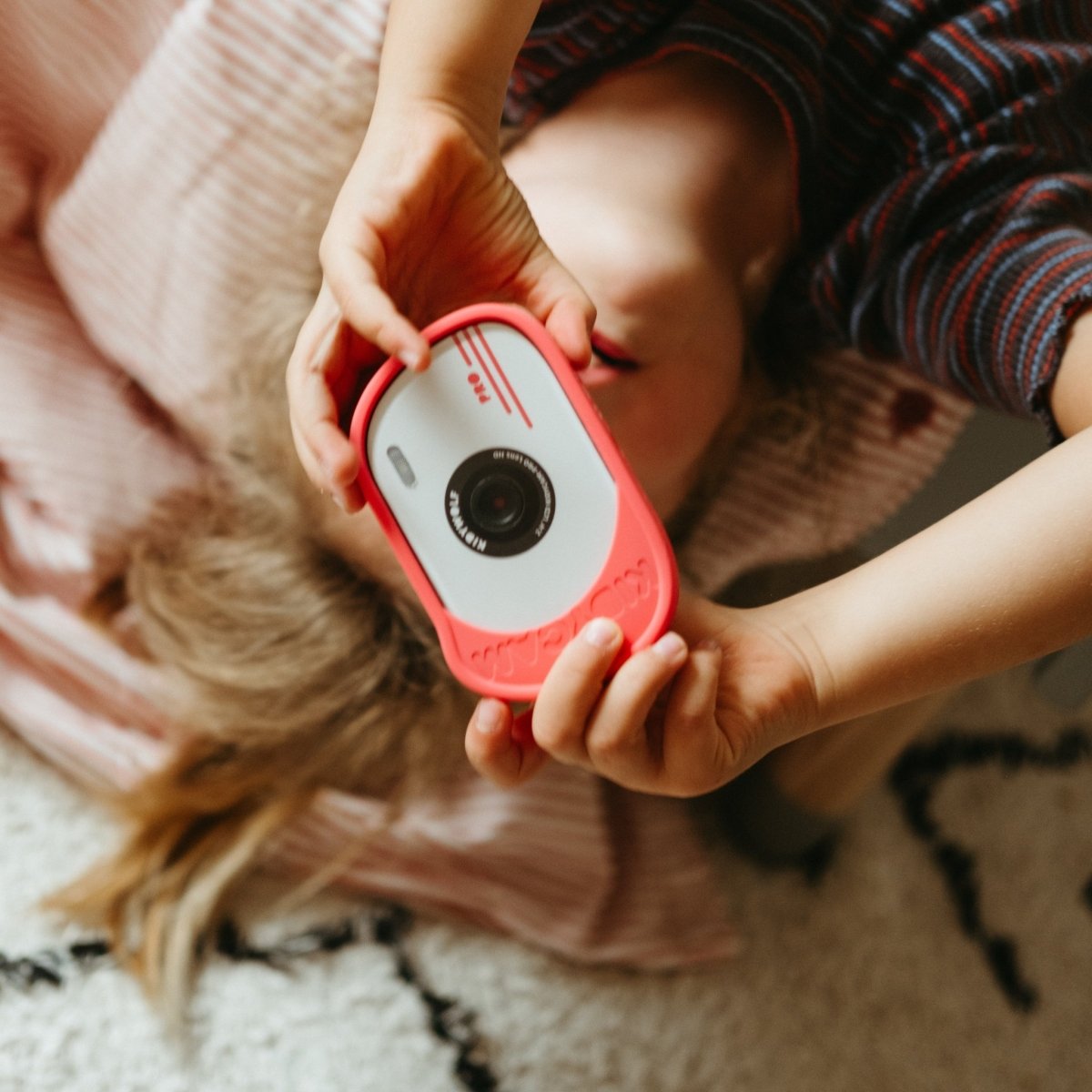 KIDYCAM PRO Waterproof and Shockproof Digital Camera Pink – Photos & Video for children, available at Learning Bugs UK
