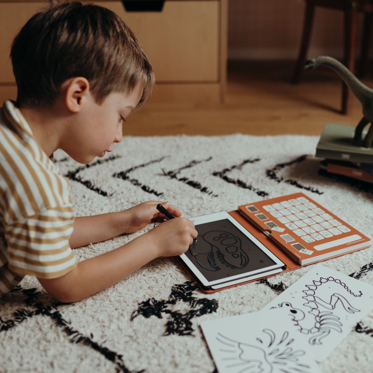 KIDYDRAW MINI LCD Drawing Tablet Animals – Creativity & Learning for children, available at Learning Bugs UK