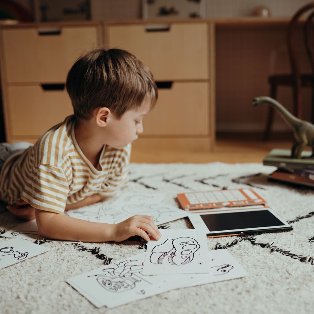 KIDYDRAW MINI LCD Drawing Tablet Dinosaurs – Creativity & Learning for children, available at Learning Bugs UK