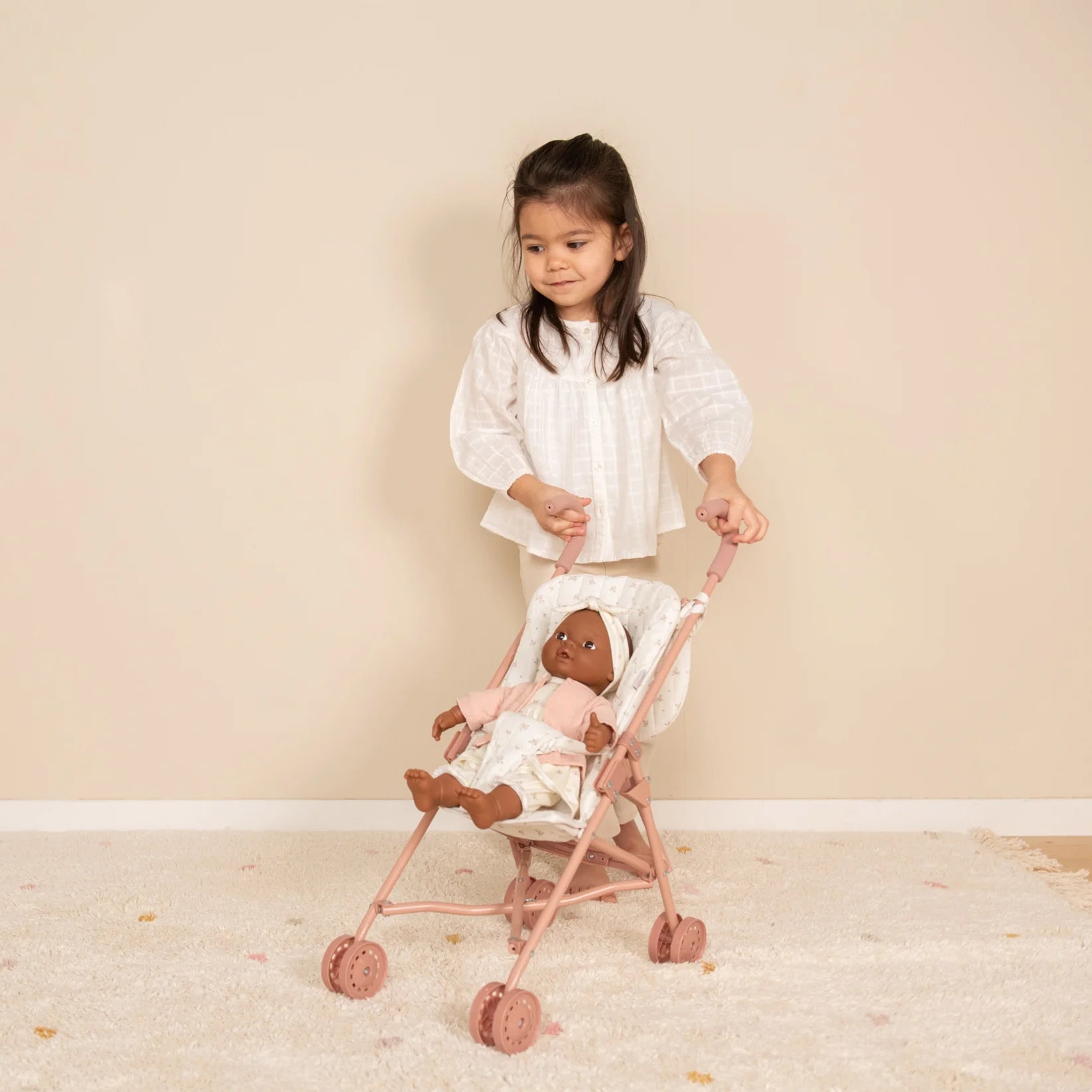 Buy Little Dutch Metal Doll Stroller | for kids by Learning Bugs UK