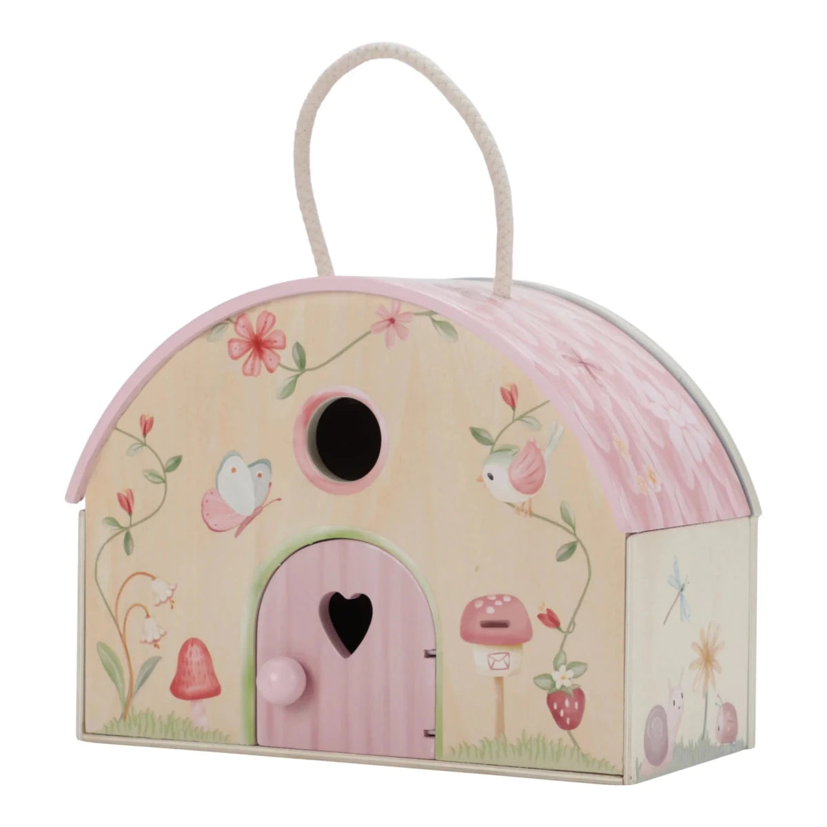 Little Dutch Portable Dolls House Fairy Garden – Doll House for children, available at Learning Bugs UK