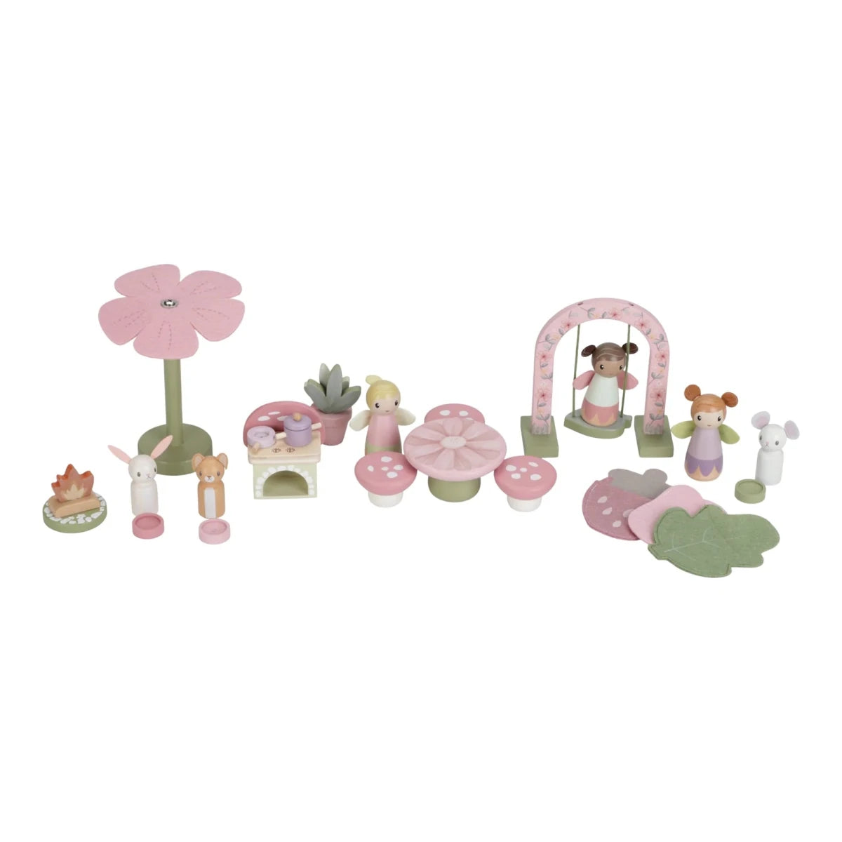 Little Dutch Portable Dolls House Fairy Garden – Doll House for children, available at Learning Bugs UK