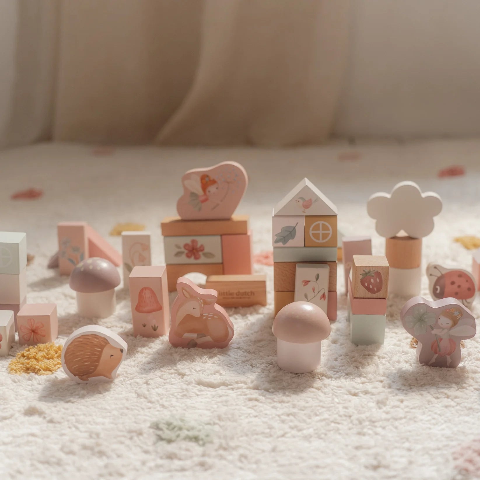 Buy Little Dutch Building Blocks - Fairy Garden | for kids by Learning Bugs UK