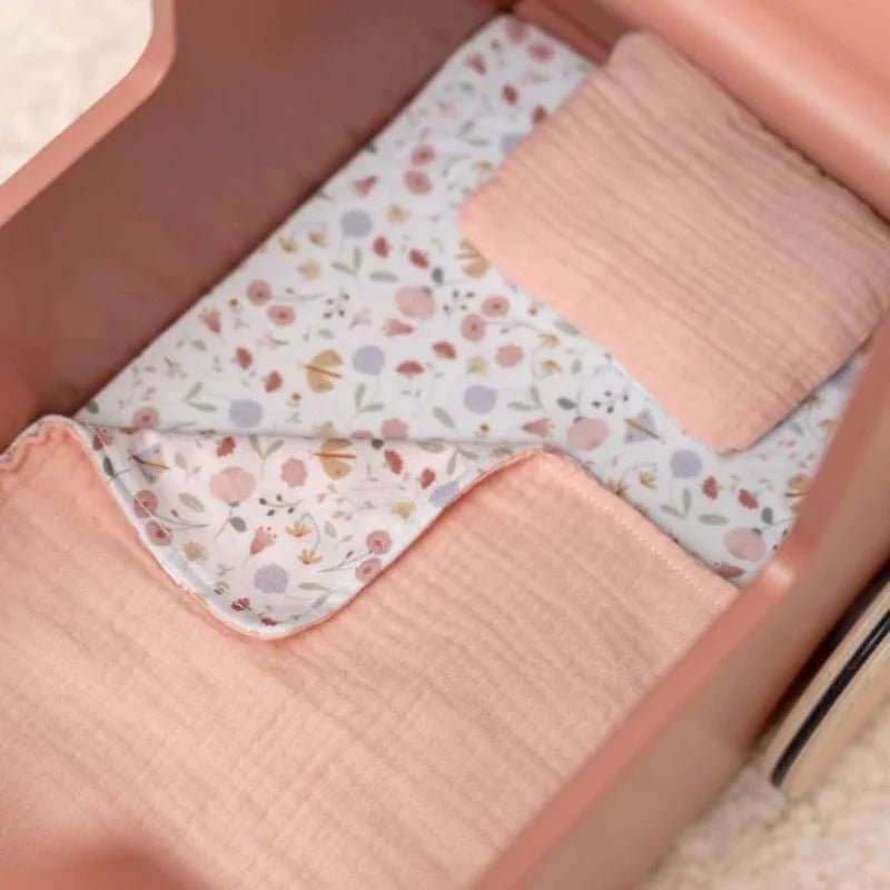 Buy Little Dutch Wooden Doll Pram | for kids by Learning Bugs UK