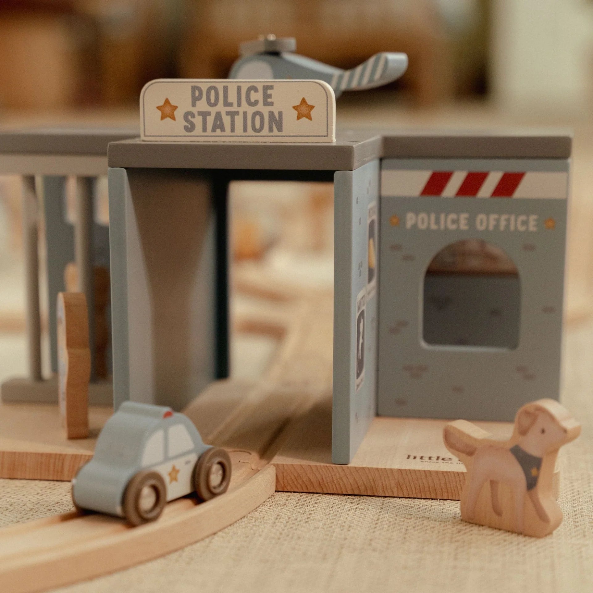 Buy Little Dutch Wooden Police Station | for kids by Learning Bugs UK