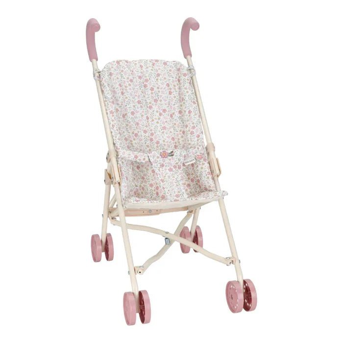 Buy Little Dutch Metal Doll Stroller - White | for kids by Learning Bugs UK