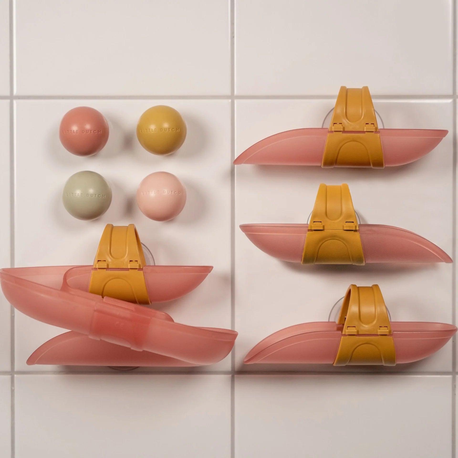 Buy Little Dutch Bath Ball Track - Pink | for kids by Learning Bugs UK