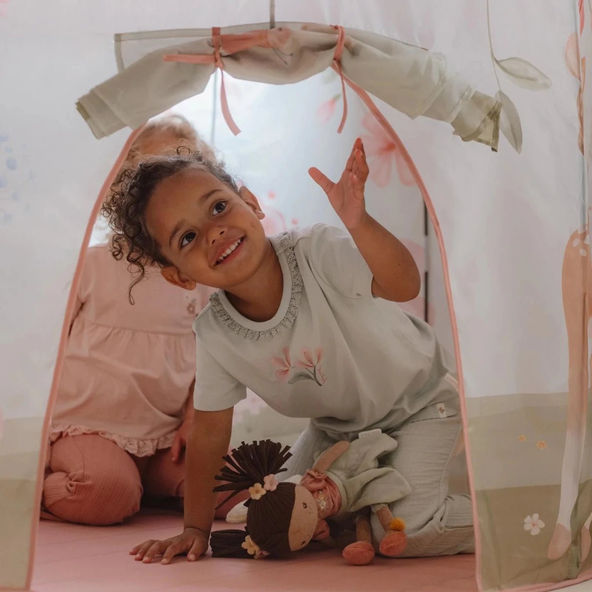 Little Dutch Play Tent & Crawl Tunnel Bundle | Fairy or Forest – Play Tents for children, available at Learning Bugs UK