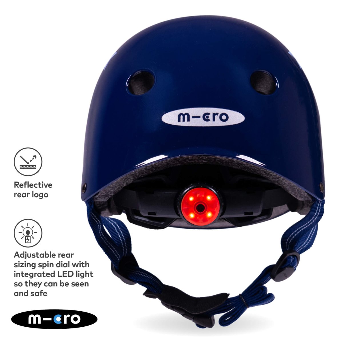 Micro Scooters Micro Printed Deluxe Helmet – Helmets for children, available at Learning Bugs UK