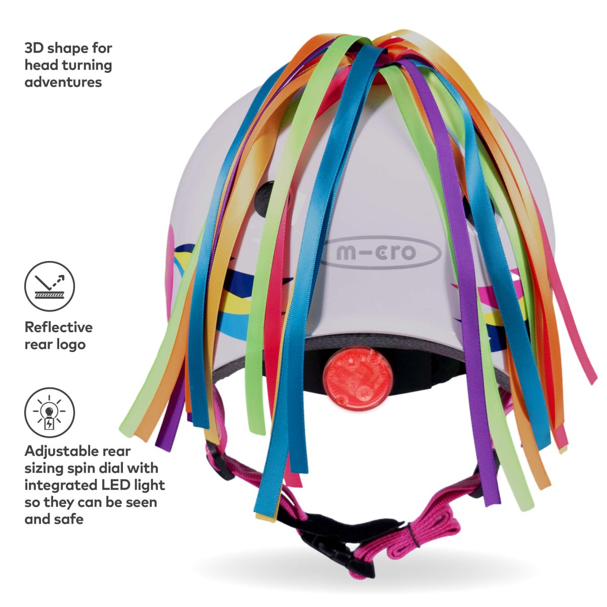 Micro 3D Deluxe Helmet – for children, available at Learning Bugs UK