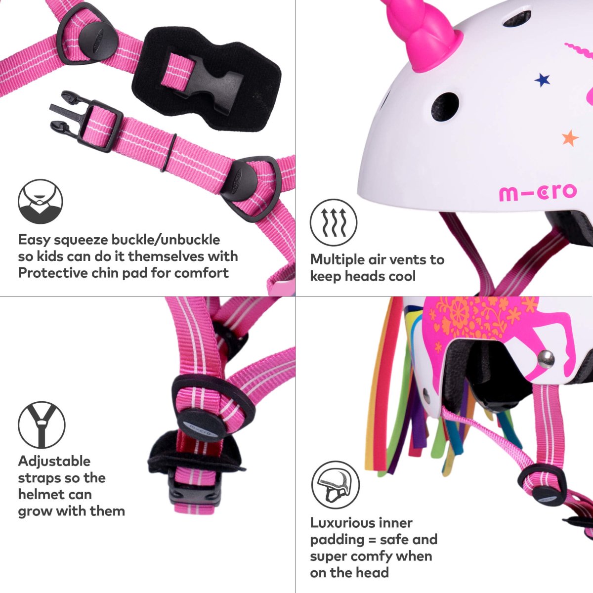 Micro 3D Deluxe Helmet – for children, available at Learning Bugs UK