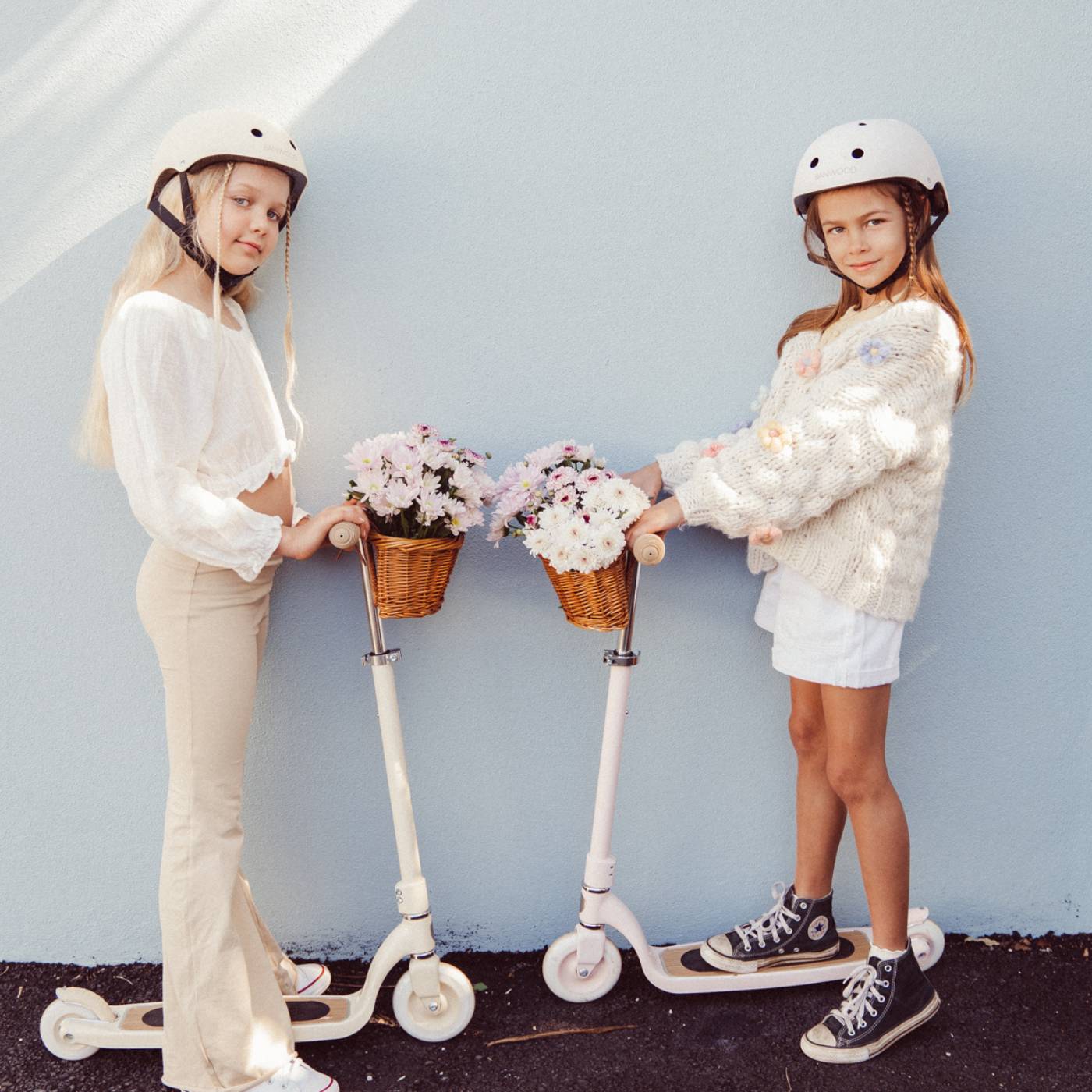 Banwood Maxi Scooter – Kids Two-Wheel Scooter (Pink)