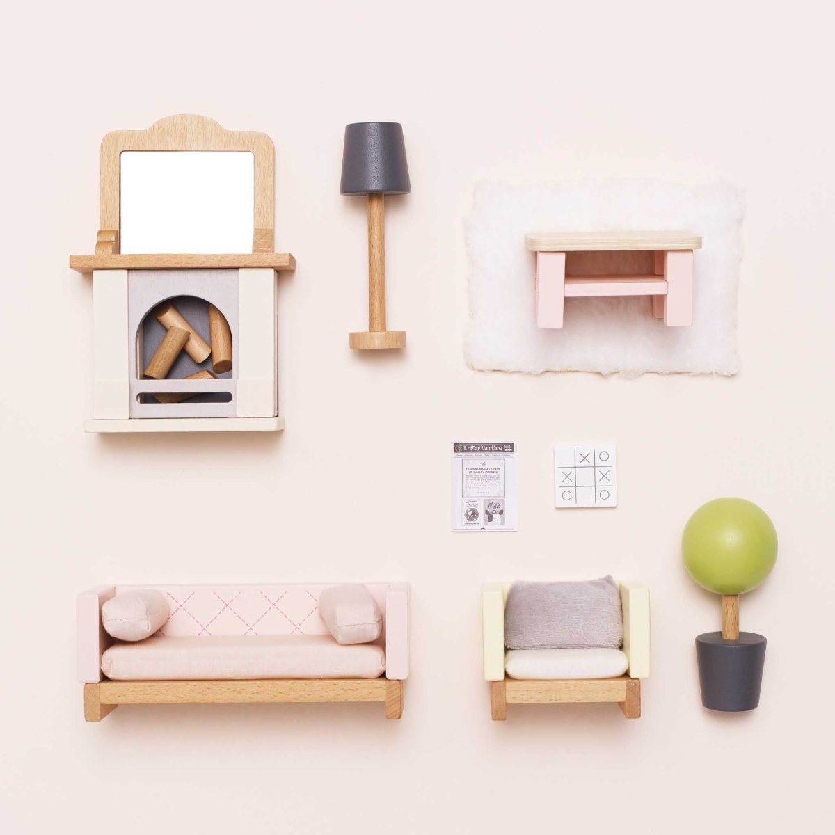 Deluxe Doll House Furniture Collection – Dollhouses for children, available at Learning Bugs UK