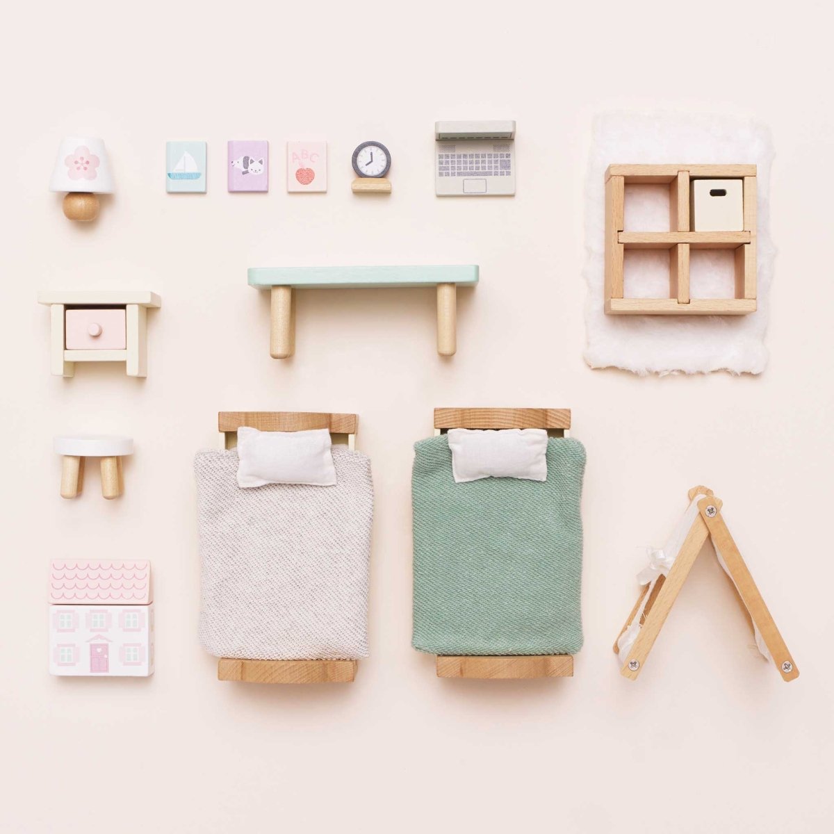 Deluxe Doll House Furniture Collection – Dollhouses for children, available at Learning Bugs UK