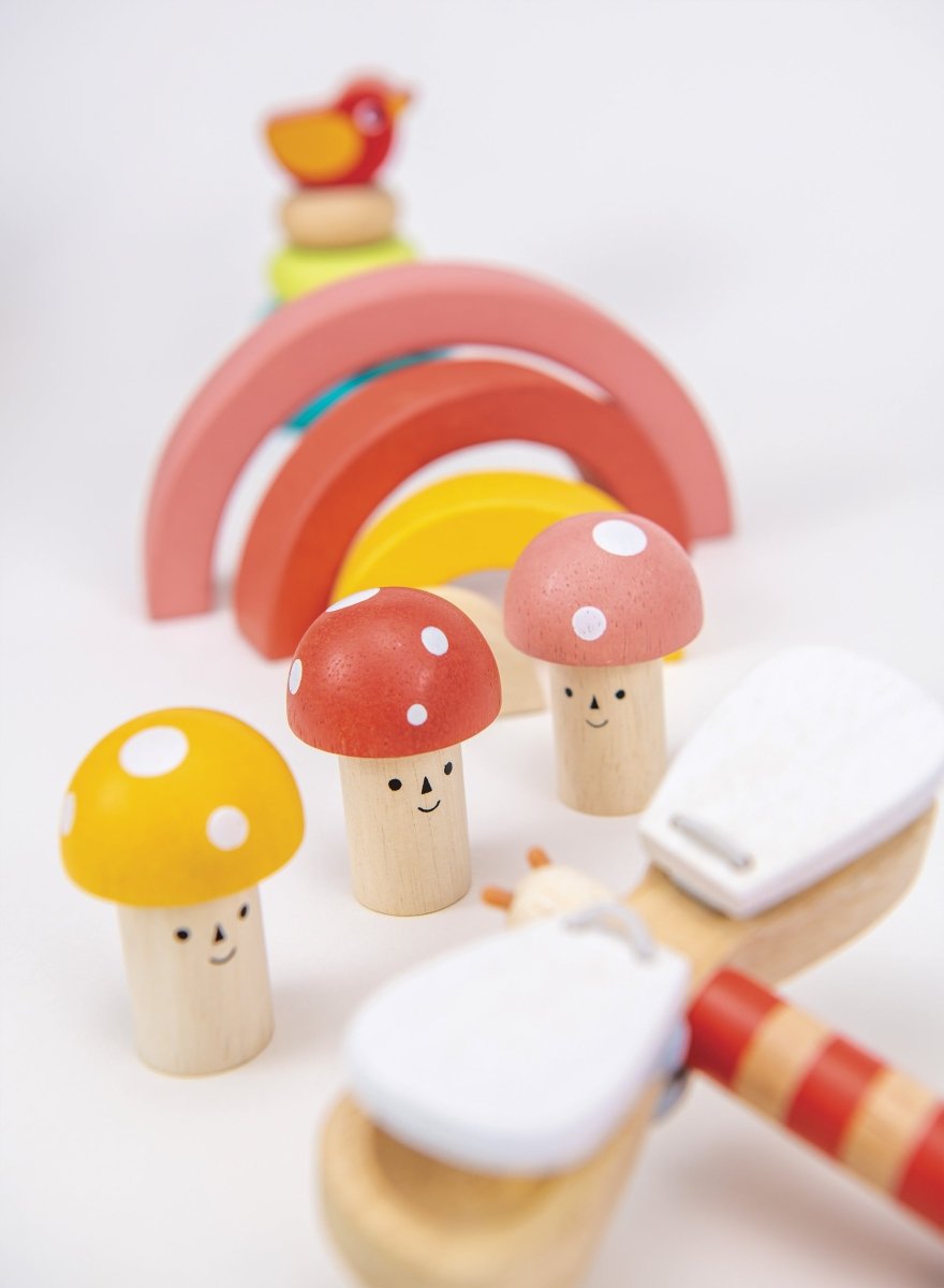 18 Months Garden Playtime Set – wooden toddler toy for children, available at Learning Bugs UK