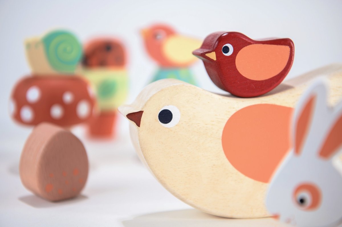 24 Months Garden Playtime Set – wooden toddler toy for children, available at Learning Bugs UK