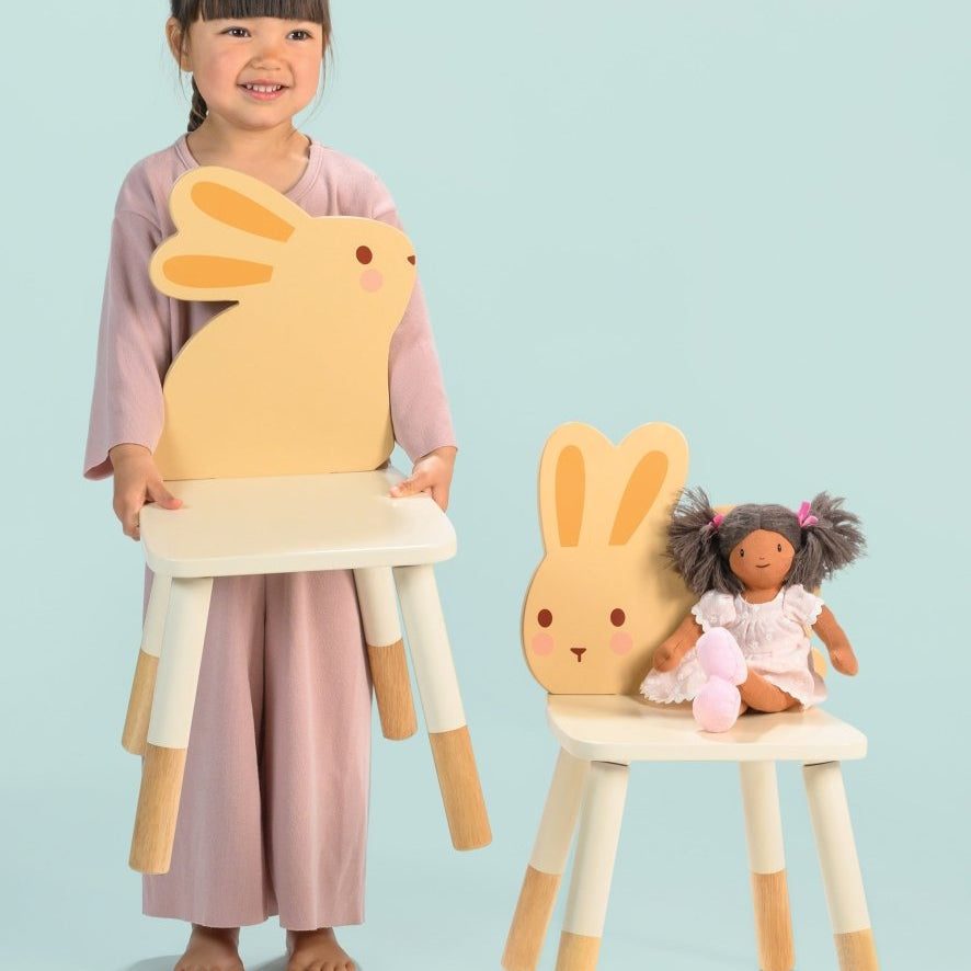 Bunny Table and Chair Set – for children, available at Learning Bugs UK