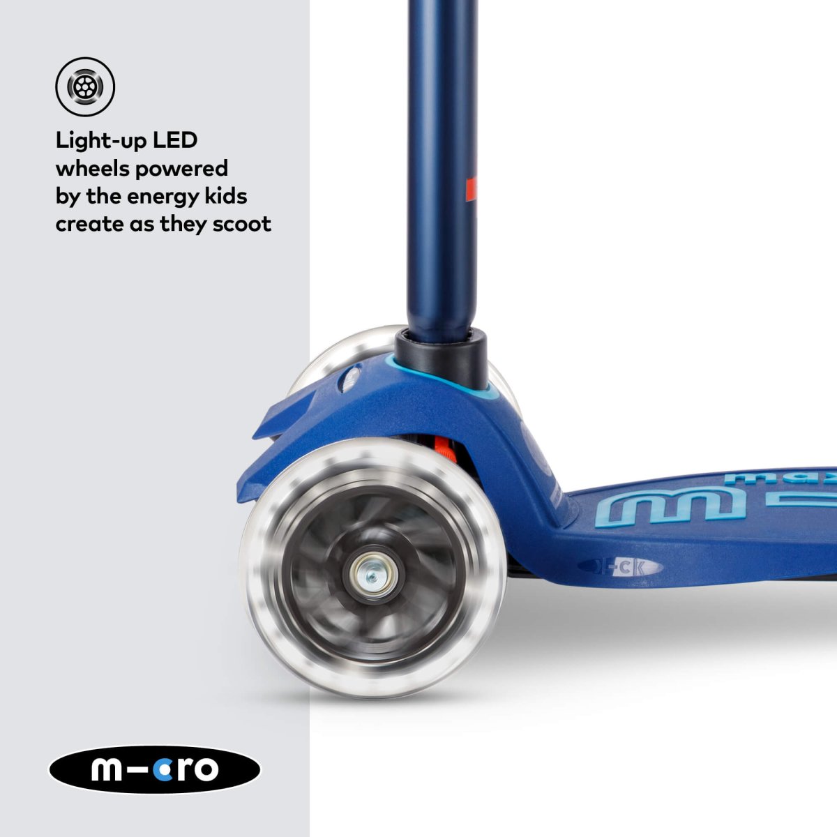 Maxi Micro Scooter Deluxe LED – for children, available at Learning Bugs UK