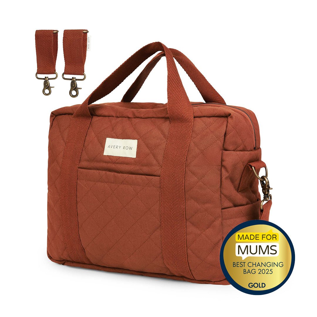 Baby Changing Bag - Cinnamon – Changing Bags & Travel Changing Mats for children, available at Learning Bugs UK