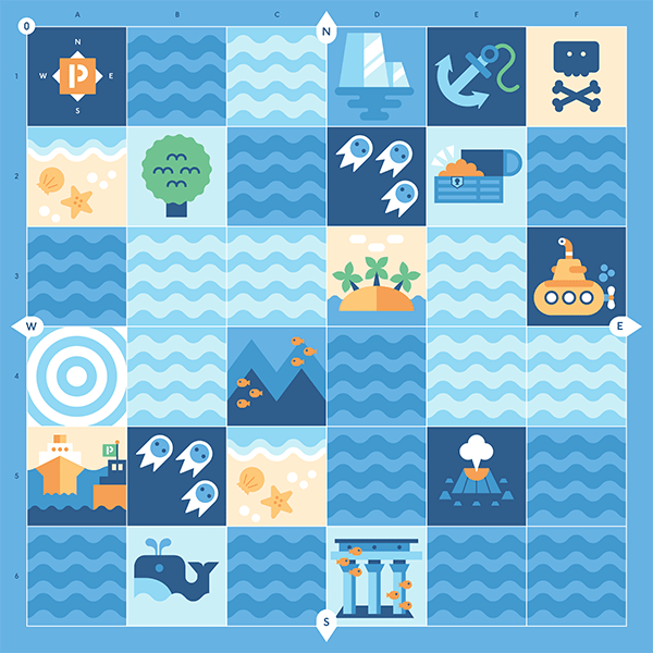 Cubetto Blue Ocean Adventure Map by Cubetto - Learning Bugs UK