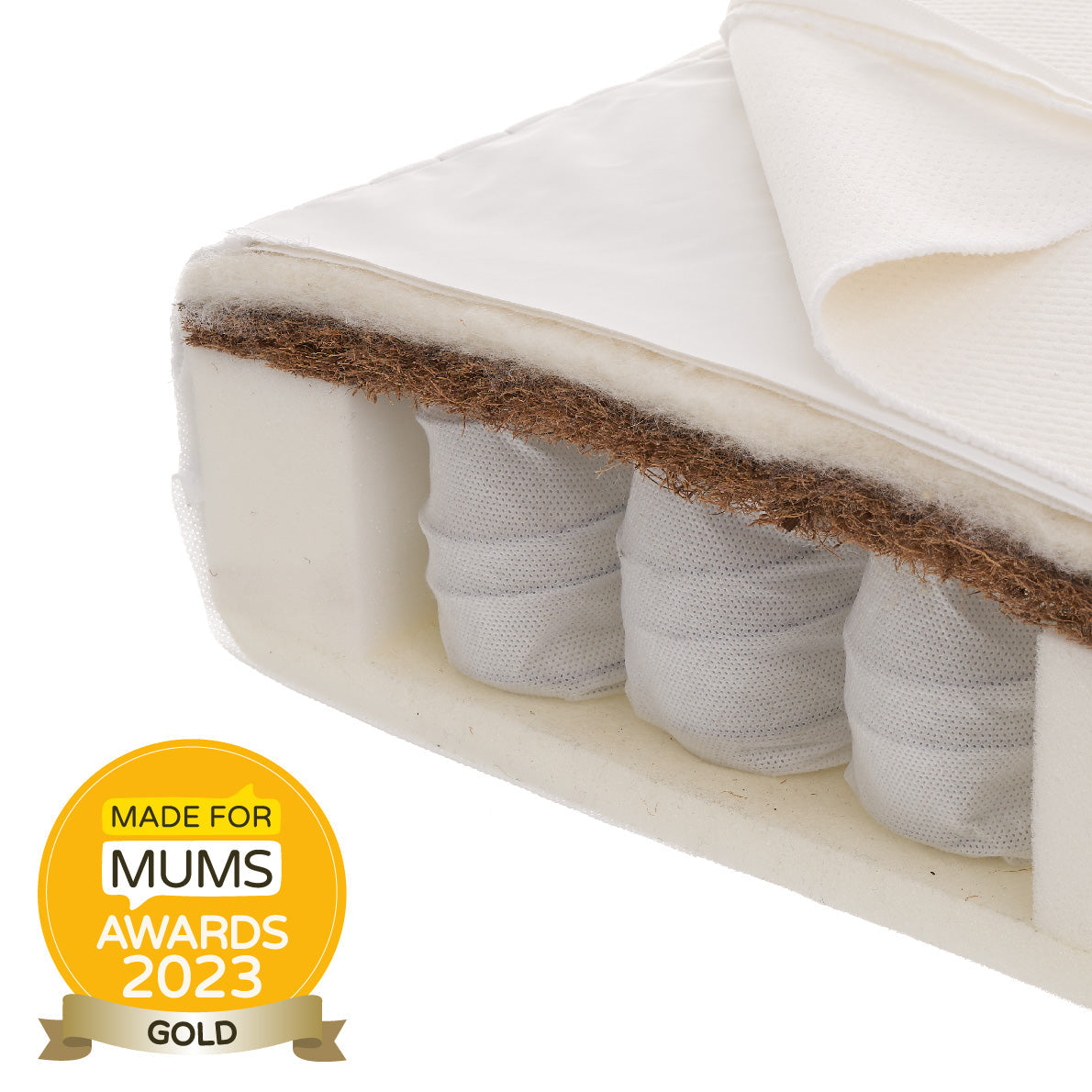 Obaby Moisture Management Dual Core Mattress - 120 x 60cm