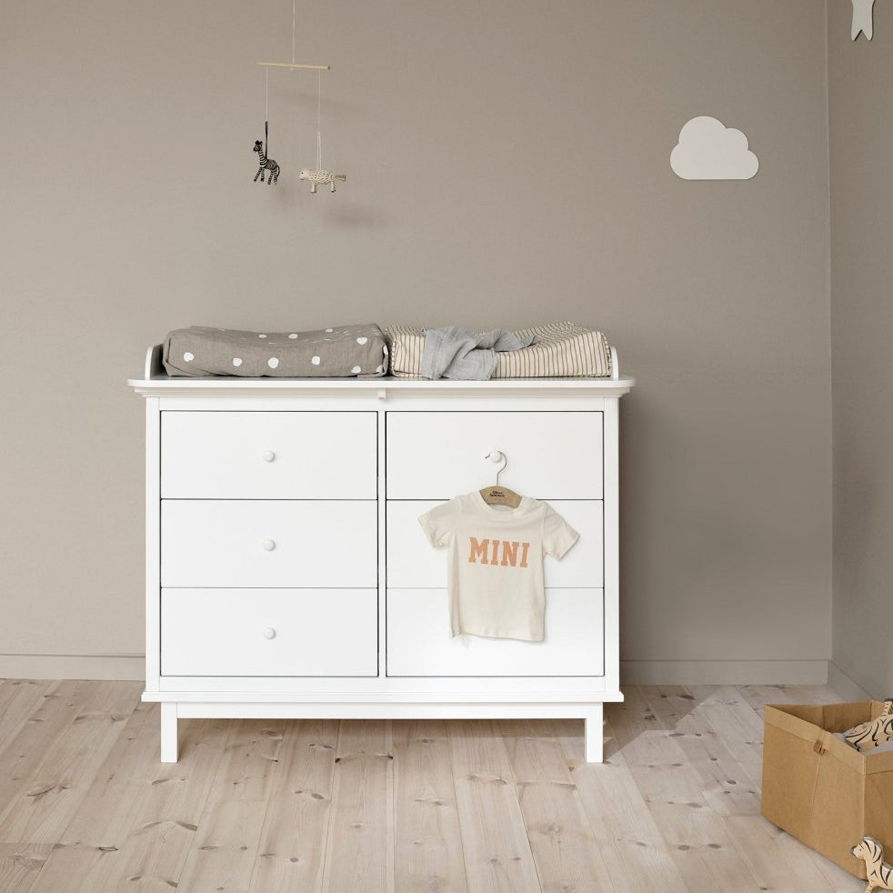 Oliver Furniture Seaside Nursery Dresser 6 Drawers, view 2