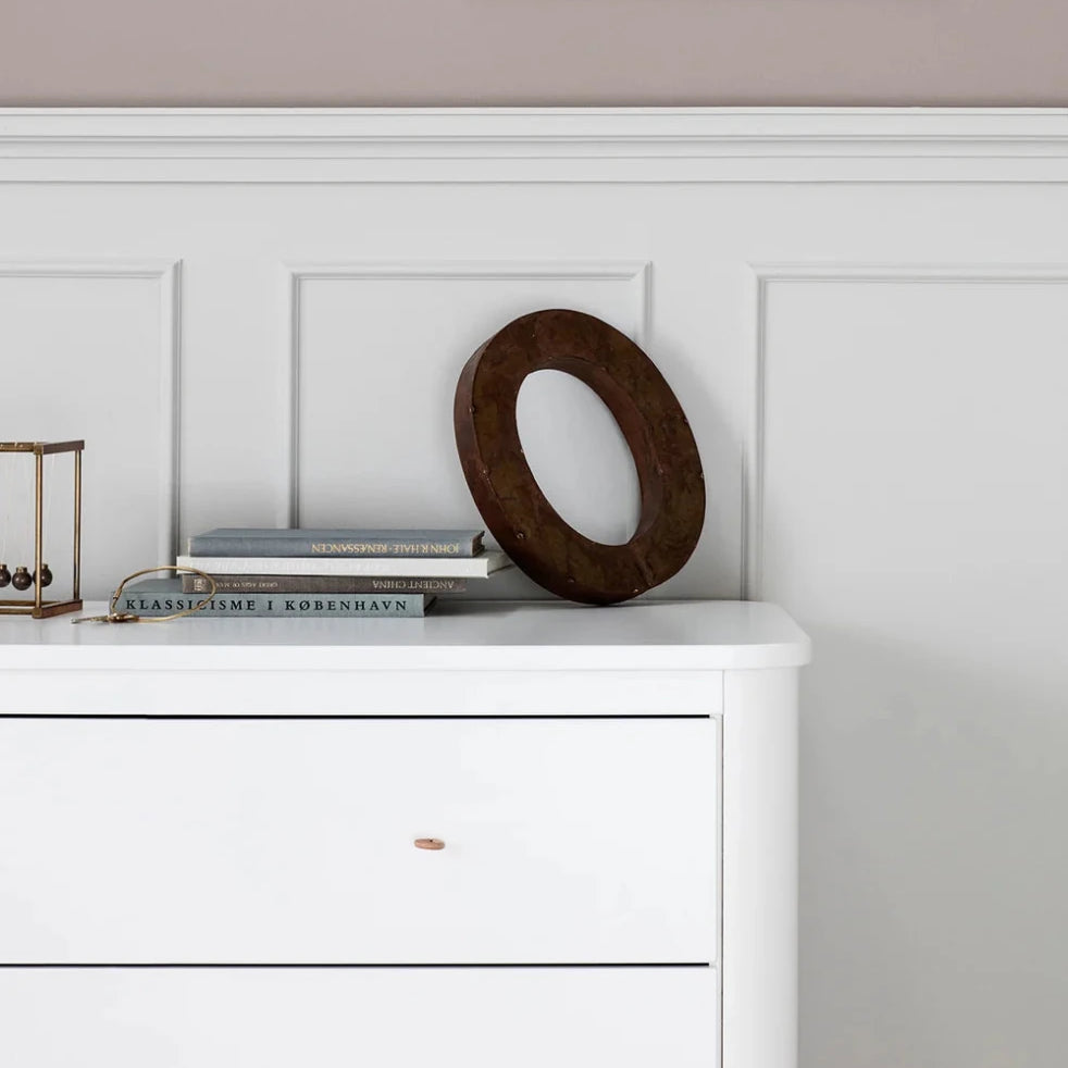 Oliver Furniture Wood Dresser 3 Drawers - White – Chest of Drawers for children, available at Learning Bugs UK