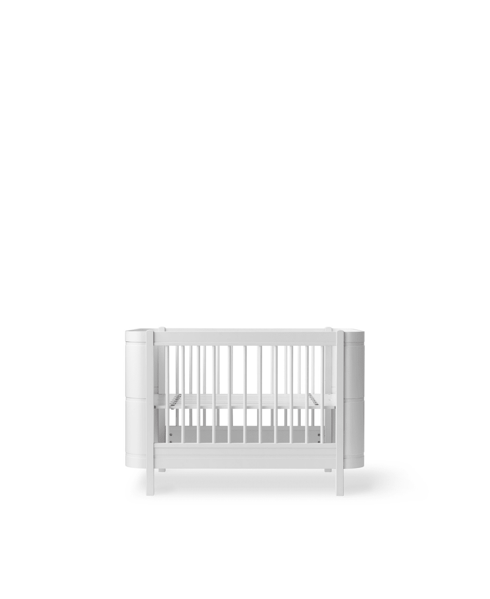 Mini+ Cot Bed Incl. Junior Kit - White (0-9 Years) – Cot Beds for children, available at Learning Bugs UK